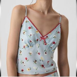 Gap X Doen Cropped Floral Cami